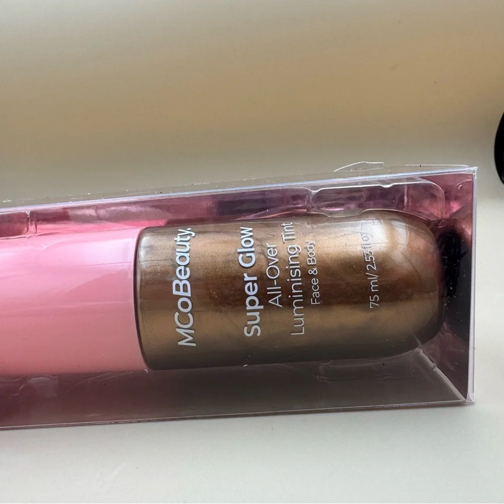 MCoBeauty. Super Glow All-Over Luminising Tint Face & Body 2.53 Oz NEW